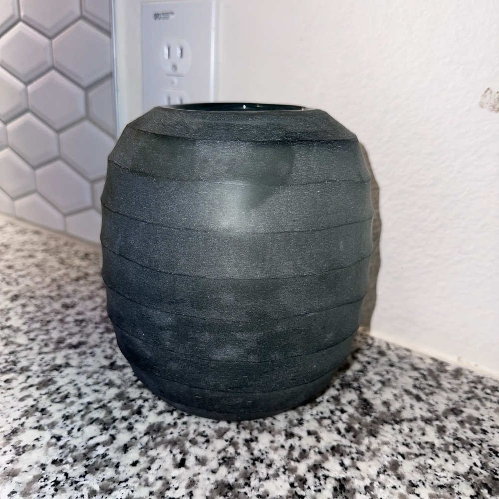 Guaxs Medium Glass Belly Vase High Quality Glass